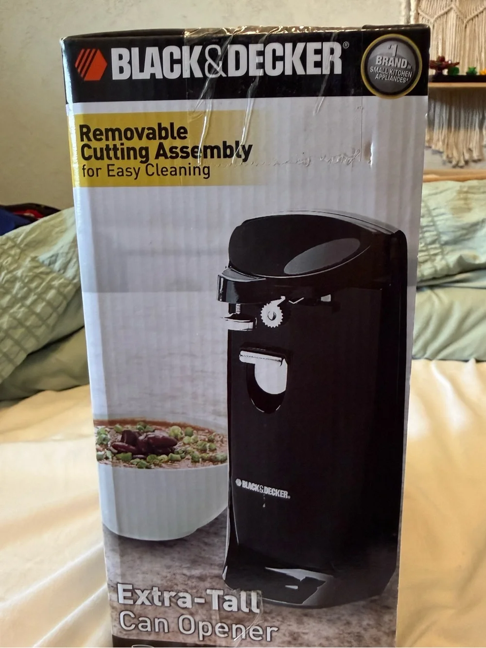 Black & Decker Black Extra-Tall Electric Can Opener